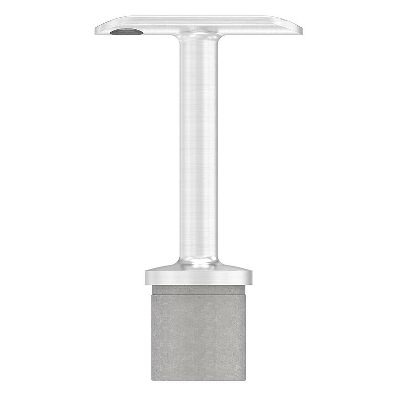Rohrabschlussstopfen für Rohr 33,7x2,0mm, Handlaufanschlussplatte: 42,4mm, V2A