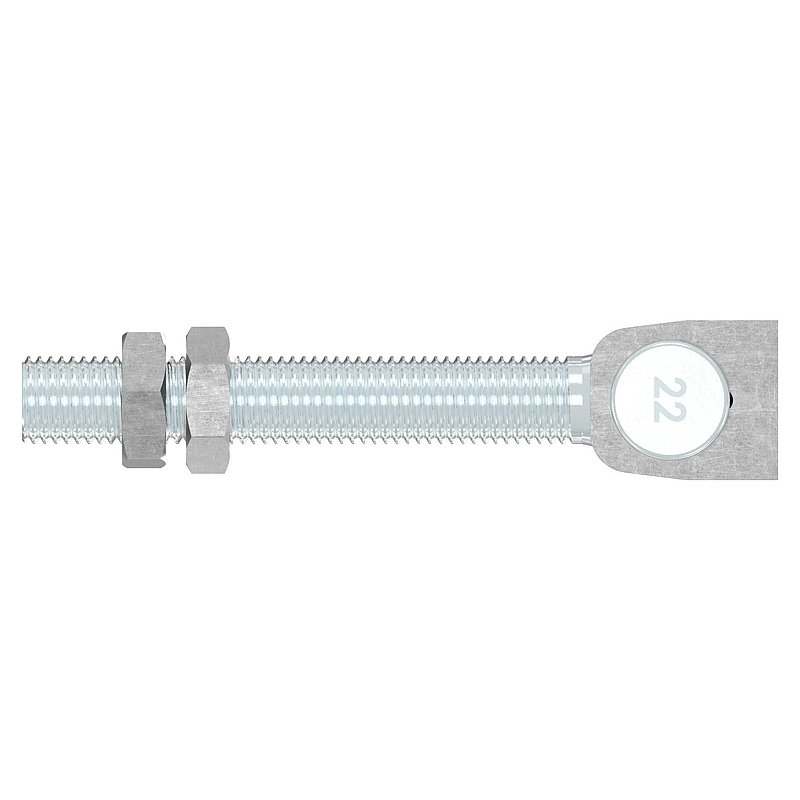 Torband M22, galvanisch verzinkt