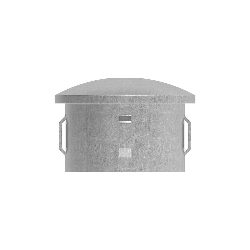 Steel end cap, for 48.3mm tube