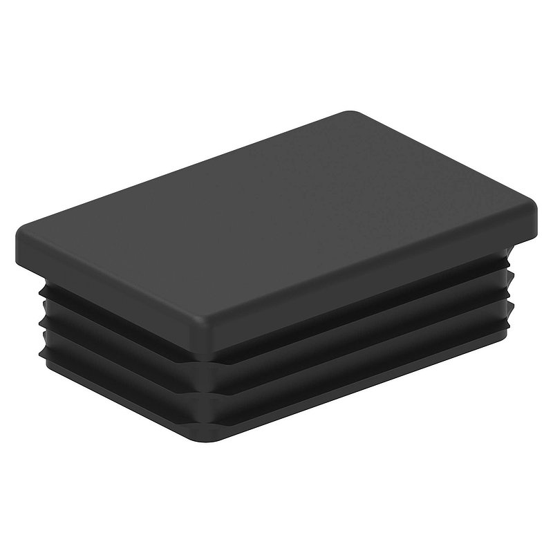 Kunststoffkappe für Rechteckrohr 60x40mm
