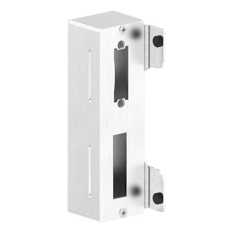 Edelstahlgegenkasten eckig, für Abstand 72mm, zum Anschweißen, 50mm, V2A