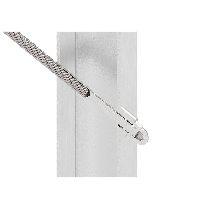 Formanschluss, für Gewinde M5, V2A