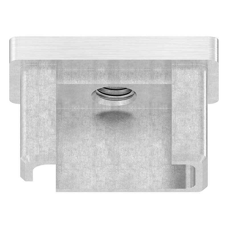 Einsteckkappe, für Rohr 40x20x2,0mm, V4A