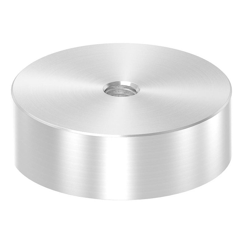 Unterteil für 62mm Glaspunkthalter, T: 20mm, mit M10, V2A