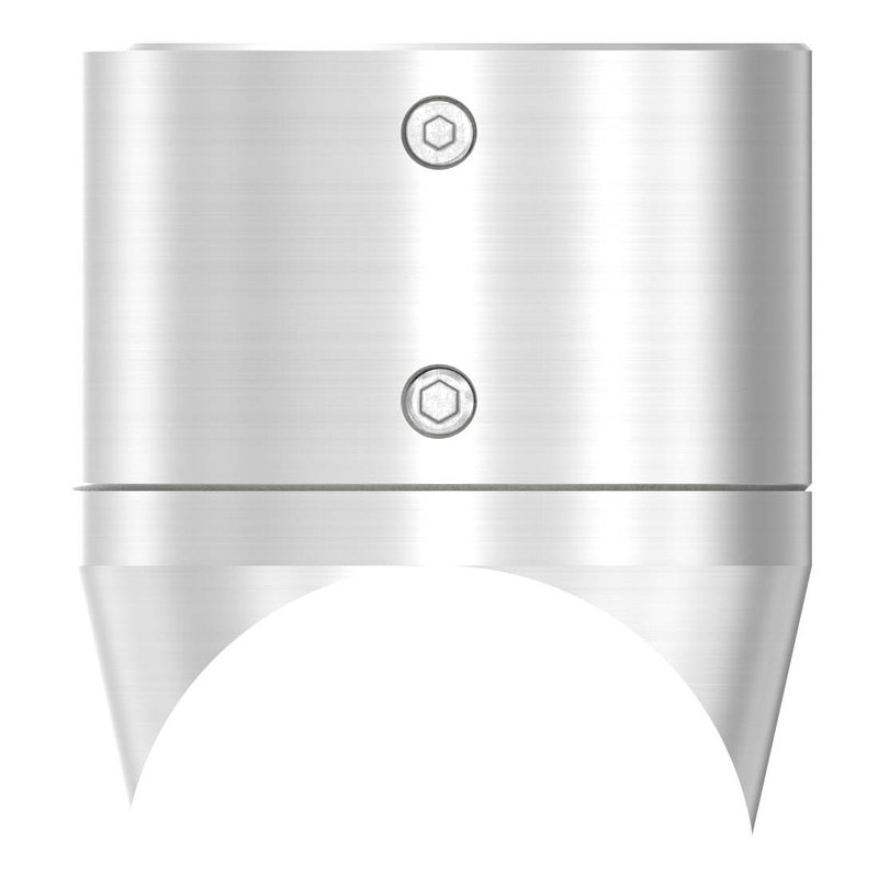 Befestigung für Rohr 42,4mm an 42,4mm