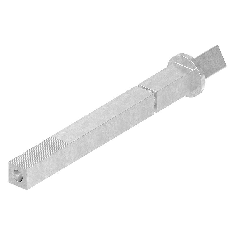 Special pin for waste compartments with triangle, AISI304