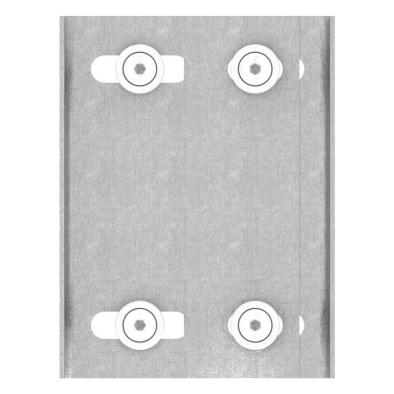 Guide bracket, double, AISI304
