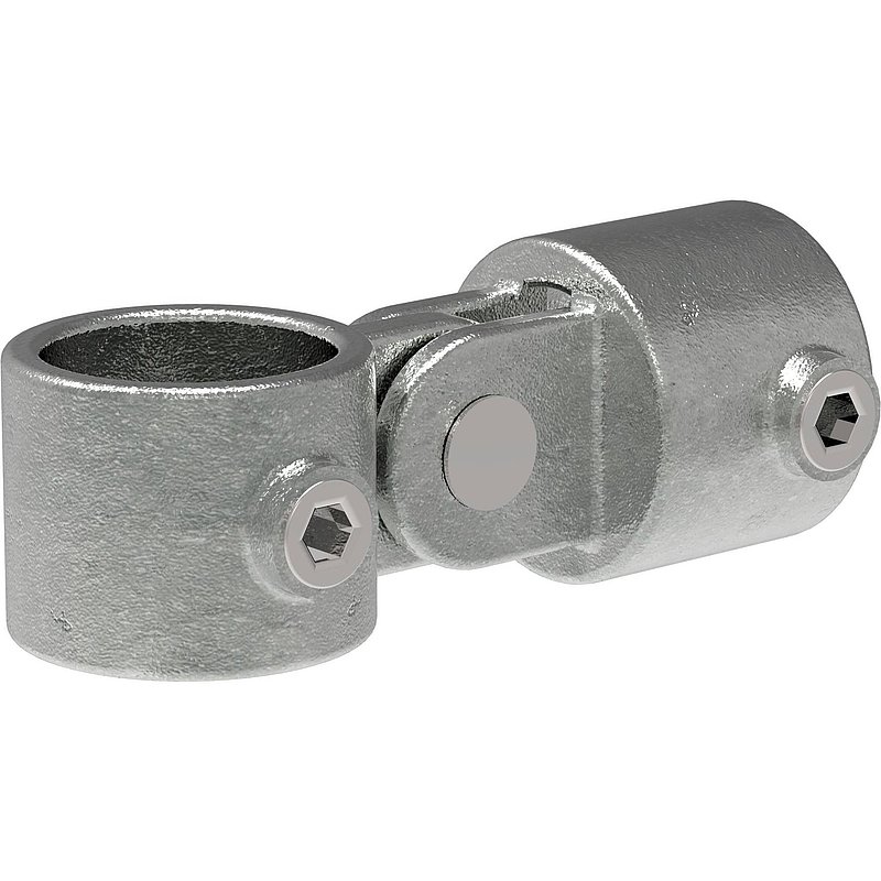 Pivot simple, ajustable, pour tube Ø 33,7mm