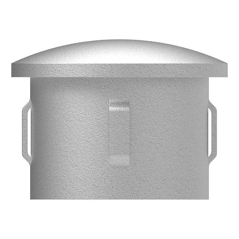 Stahleinschlagkappe, für Rohr 42,4mm, verzinkt