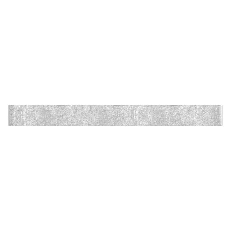Bouchon plat pour tube carré 40x40mm avec perçage Ø12,1mm, acier brut