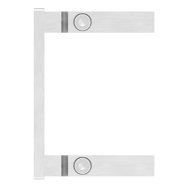 Fixation murale pour poteau de garde corps 40x40mm, V4A