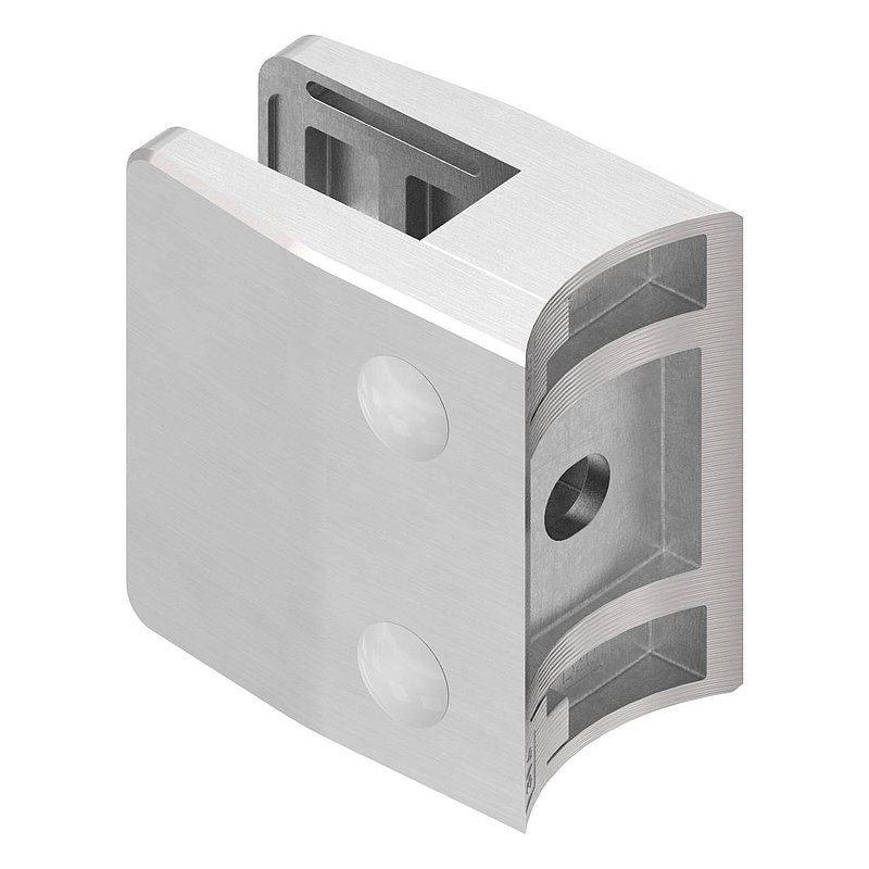 Glasklemme Mod. 35, Anschluss: 60,3mm, V4A