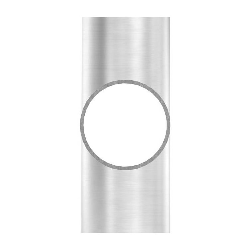 Kreuzstück, 48,3x2,0mm, V2A