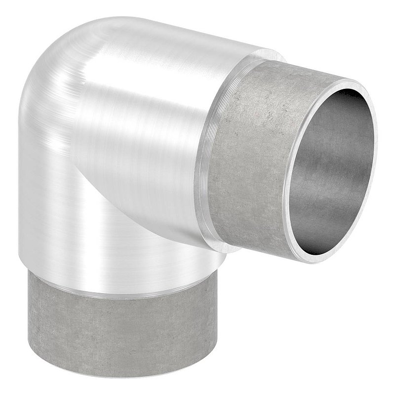 Rohrbogen 90° eng, für Rohr 42,4x2,0mm, V2A