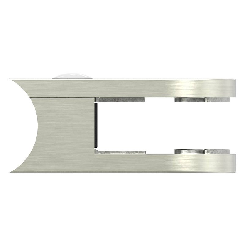 Glasklemme Mod. 38, Anschluss: 33,7mm, VA-Effekt