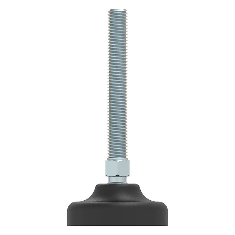 Heavy-duty machine foot M10x75