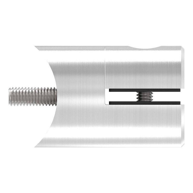 Blechhalter, Ø 32mm, Anschluss: 42,4mm, V2A