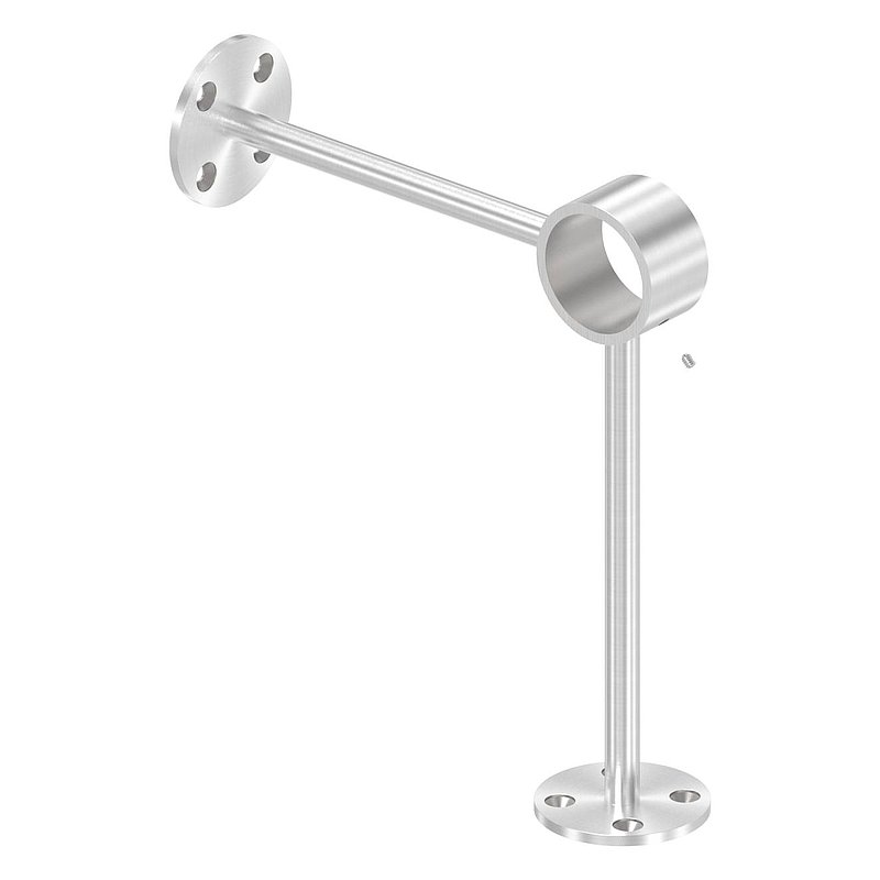 Repose-pieds, pour tube Ø 42,4mm, V2A
