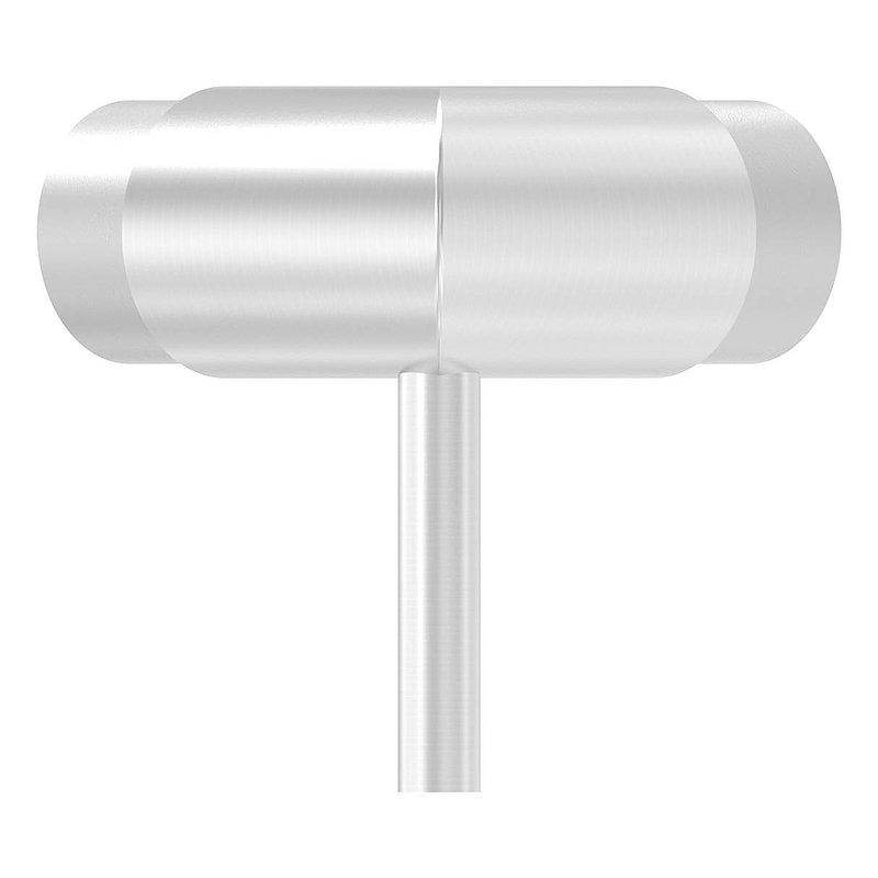 Steckecke mit Stift für Rohr 42,4x2,0mm, V2A
