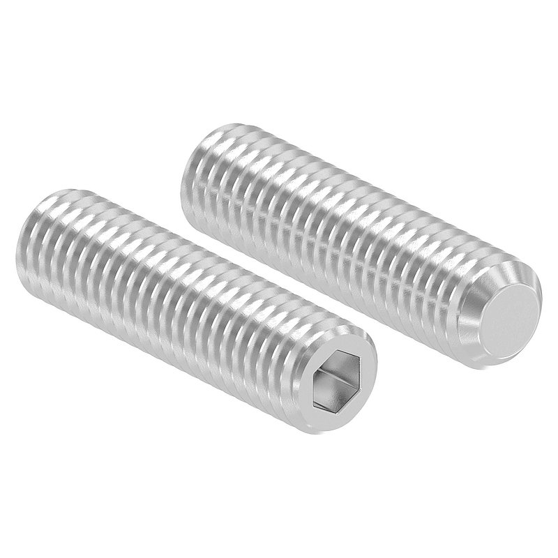 Gewindestift M8x30, V2A, DIN 913 / ISO 4026