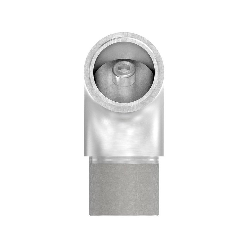 Rohrbogen 90°, verstellbar, für Rohr 33,7x2,0mm, V2A