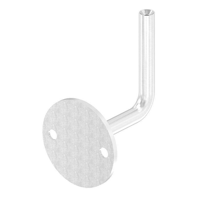 Handlaufhalter mit Innengewinde M6 (Ronde und Bügel verschweißt), V2A