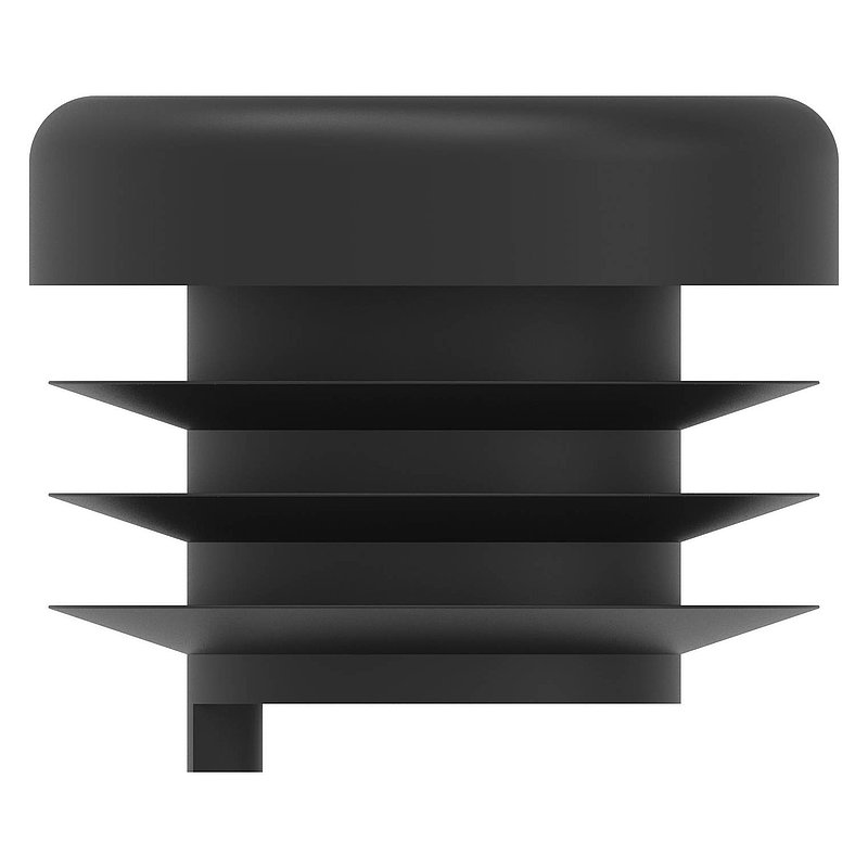 Bouchon plastique pour tube rond 21,3mm