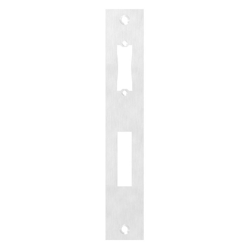 Edelstahlschließblech 242x40x3,0mm, für Abstand 92mm, V2A (1.4301)