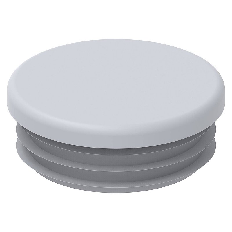 Kunststoffkappe für Rundrohr 48,3mm