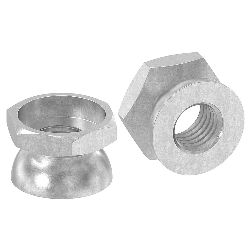 Shear nut M12x9, A1/A2