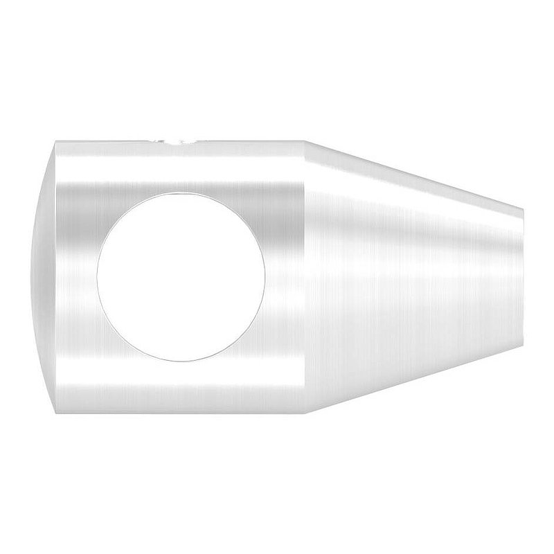 Querstabhalter mit Gewinde M6, Bohrung 12,2mm Bohrung, V2A