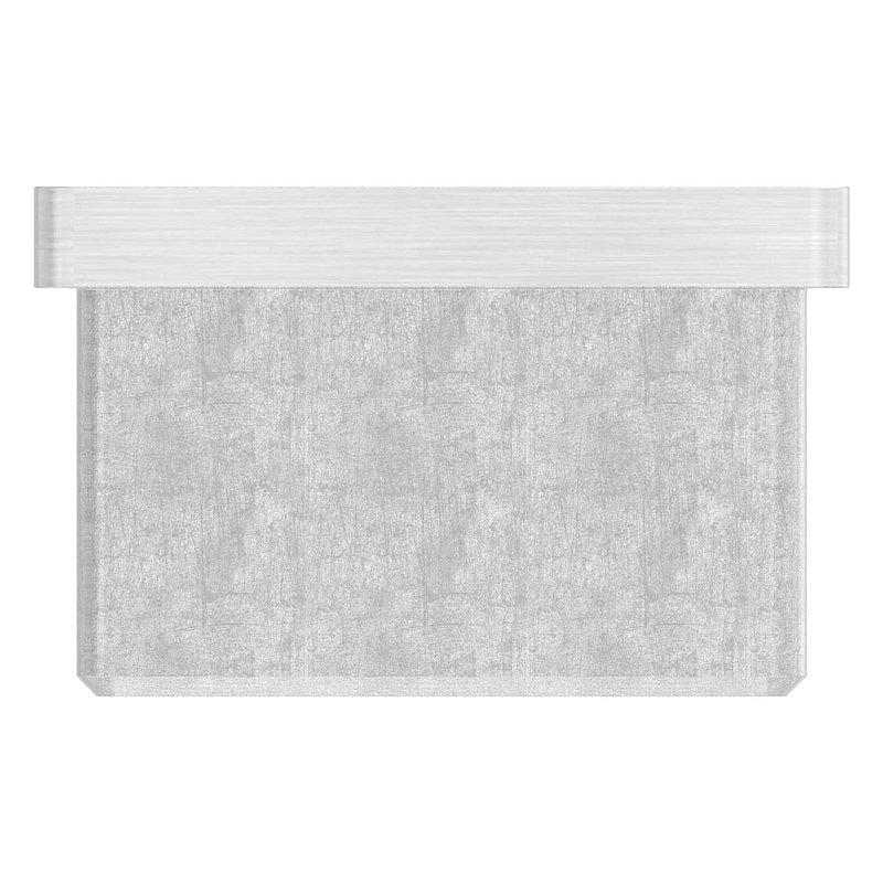 Einsteckkappe, für Rohr 40x40x2,0mm, V4A