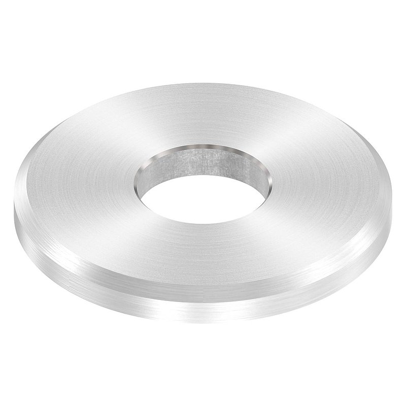 Beilagscheibe 30x3mm mit Fase, Bohrung 10,5mm, V2A