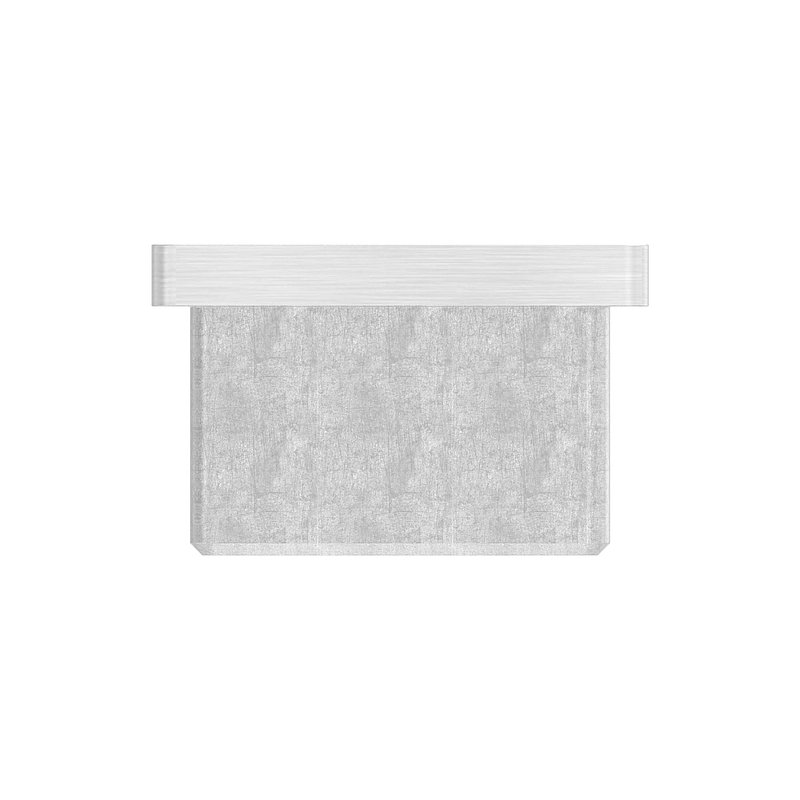 Einsteckkappe, für Rohr 40x40x3,0mm, V4A