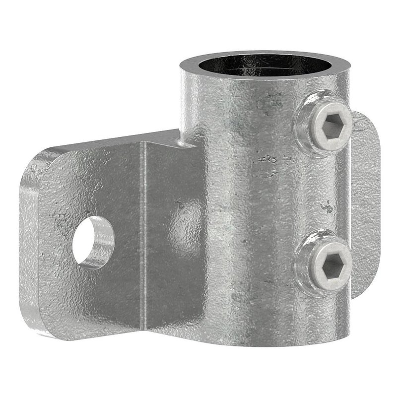 Wall bracket with 2 holes, for pipe Ø 42.4 mm