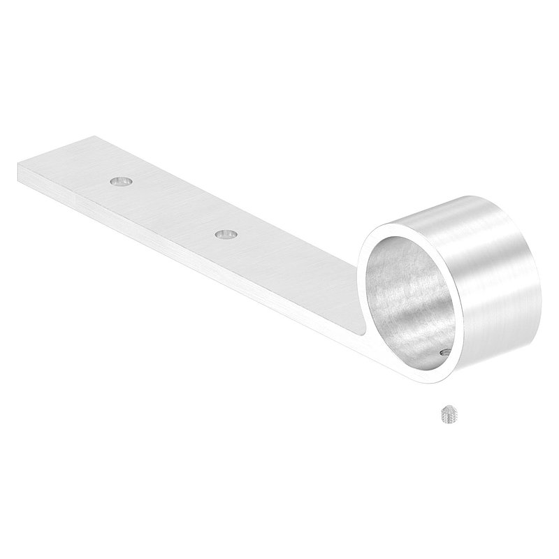 Support de main courante, pour tube Ø 33,7mm, V2A