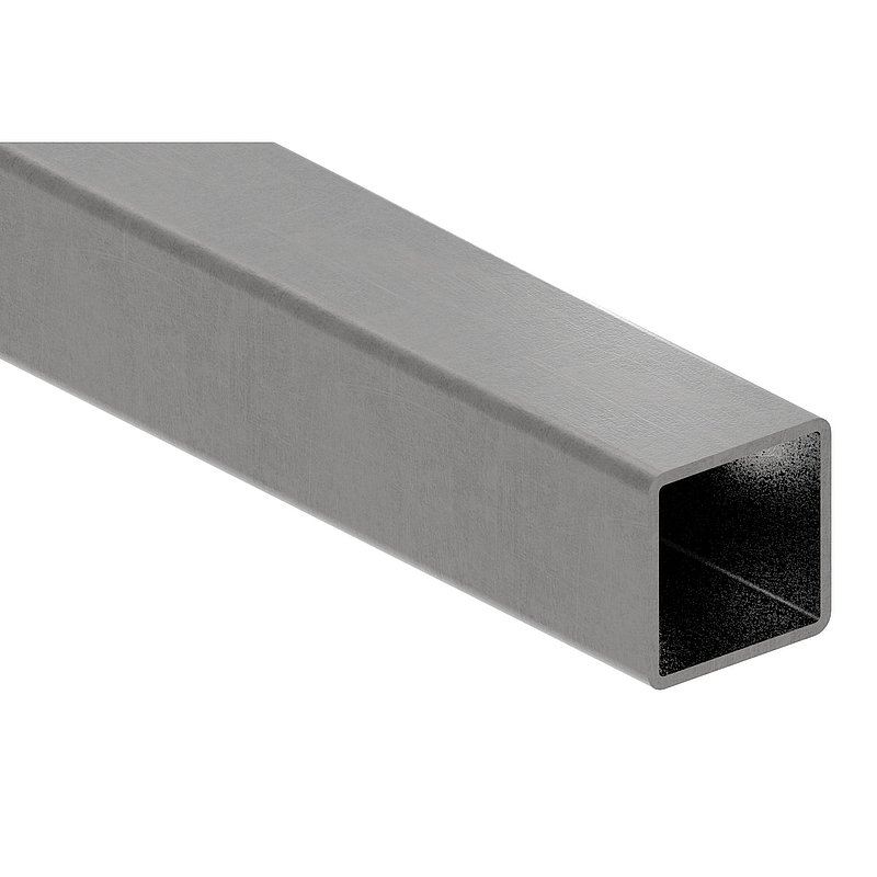 Quadratrohr S235JR, 50x50x3mm, L: 6000mm