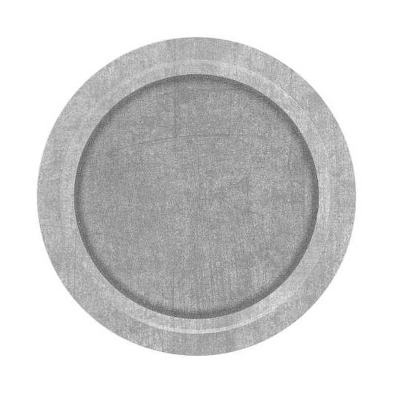 Rohrabschlussstopfen mit Stift Ø 12mm für Rohr 42,4x3,0mm, V2A