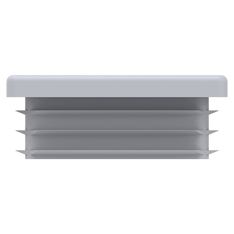 Plastic end cap for square tube 50x50mm