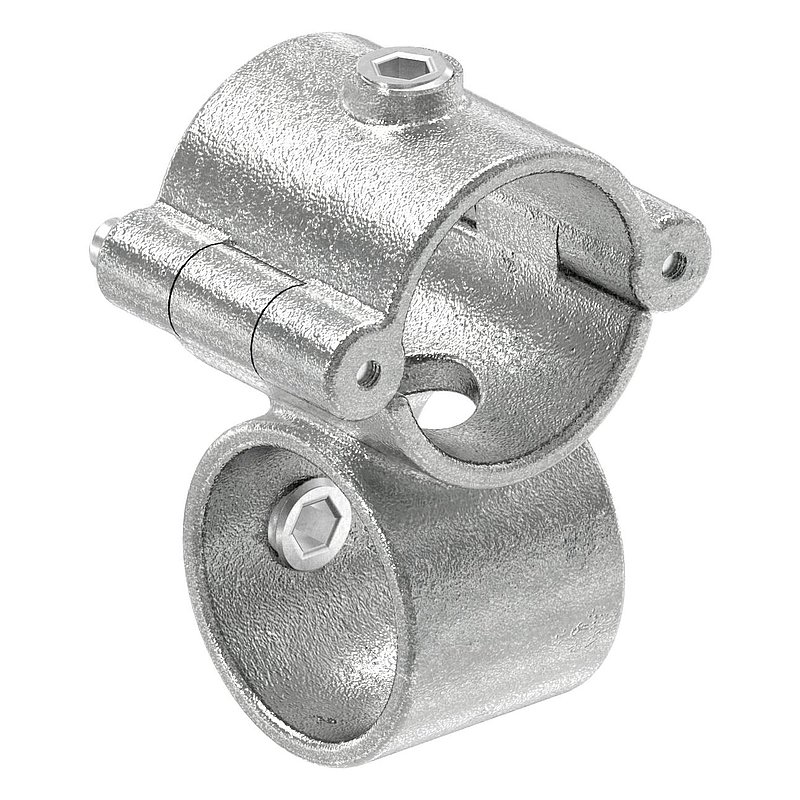 Kreuzverbinder aufklappbar, für Rohr Ø 48,3mm