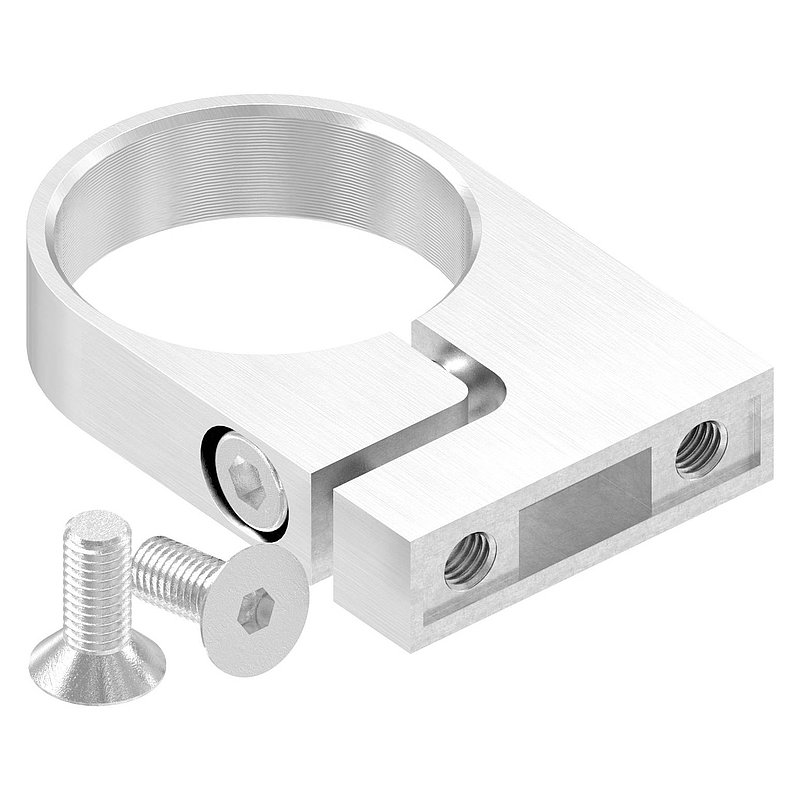 Spannring für Rohr 48,3mm, V2A