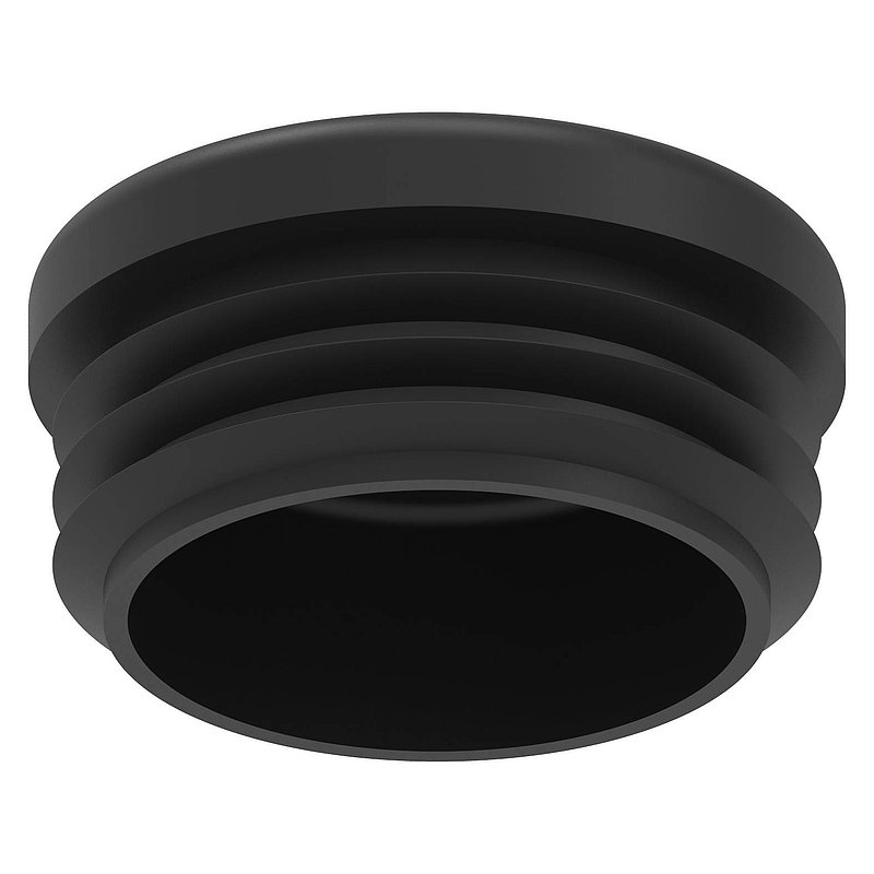 Bouchon plastique pour tube rond 33,7mm