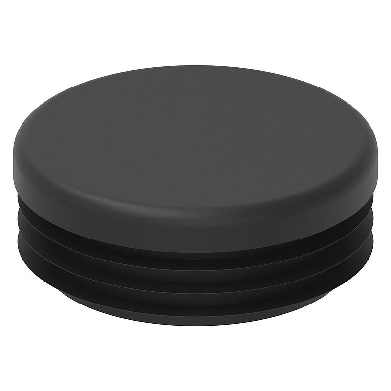 Kunststoffkappe für Rundrohr 42,4mm