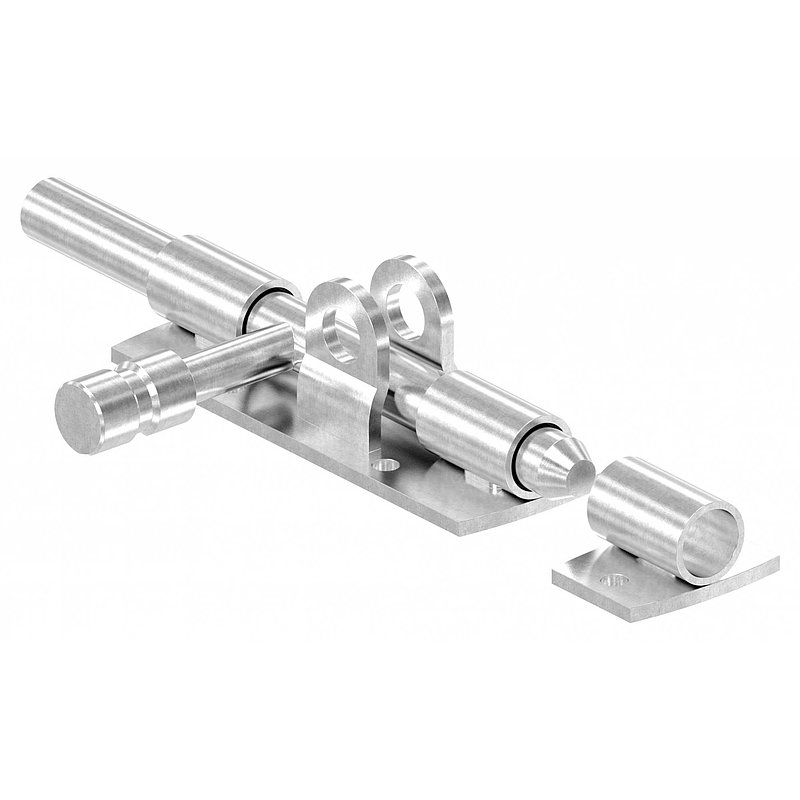 Torriegel zum Anschrauben, Edelstahl V2A