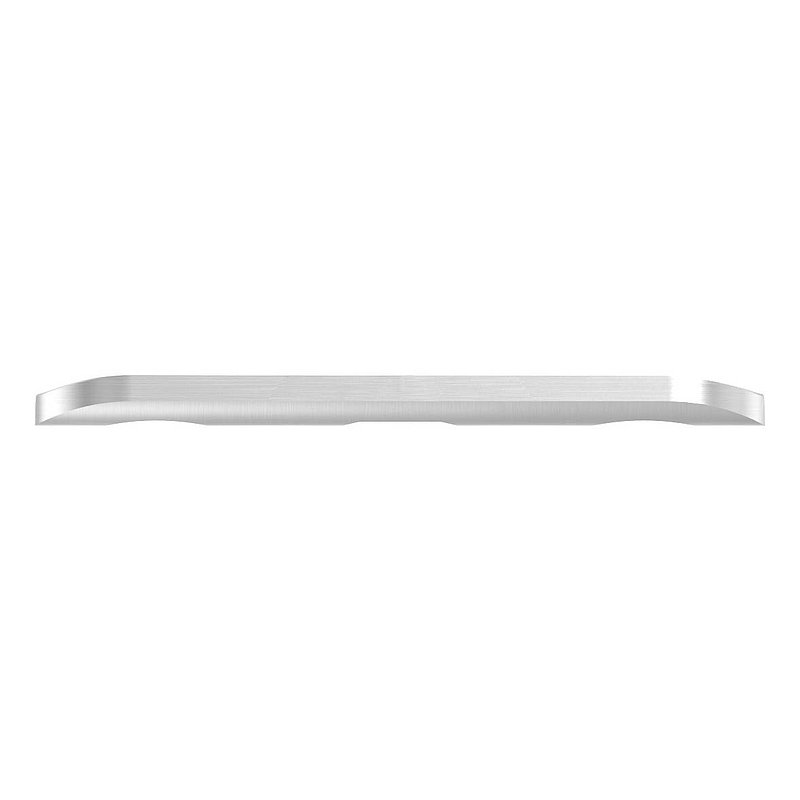 Handlaufanschlussplatte lange Ausführung, 42,4mm, V2A