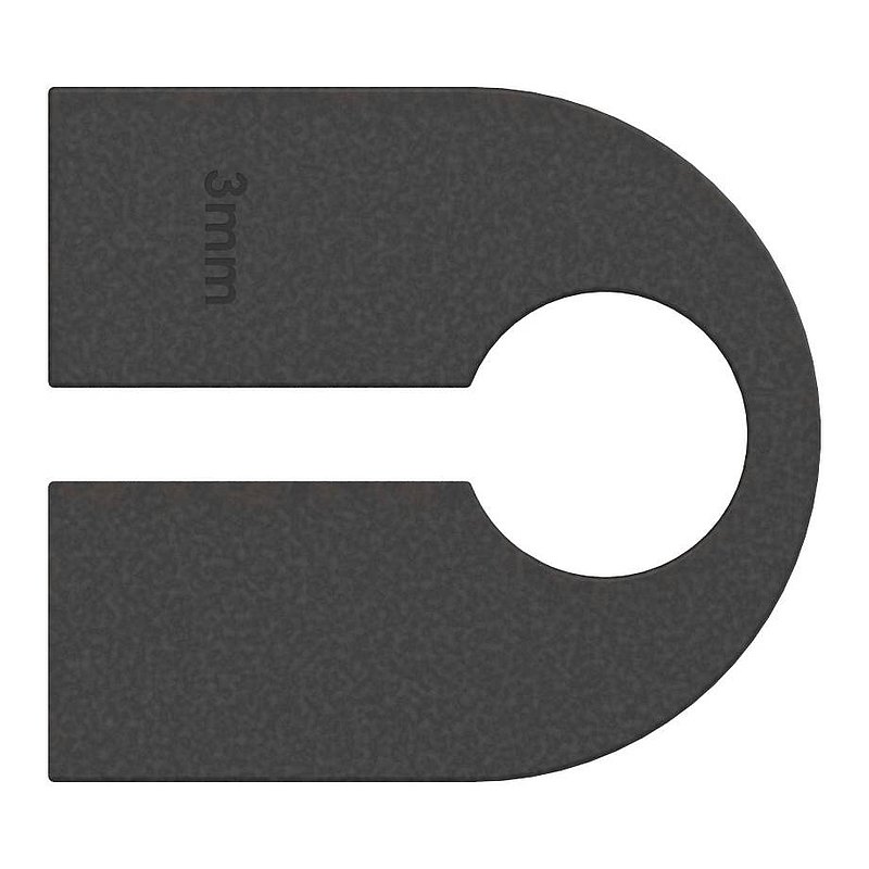 Rubber for mod. 16, sheet metal 3 mm