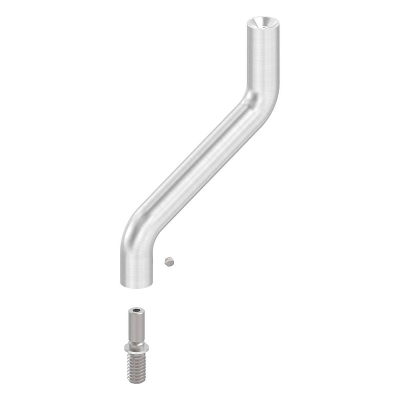 Bügel Ø 14mm, 2x 30° gebogen, V2A