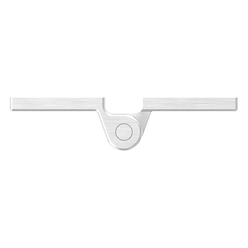 Hinge, suitable for door bolt for flat profiles, AISI316