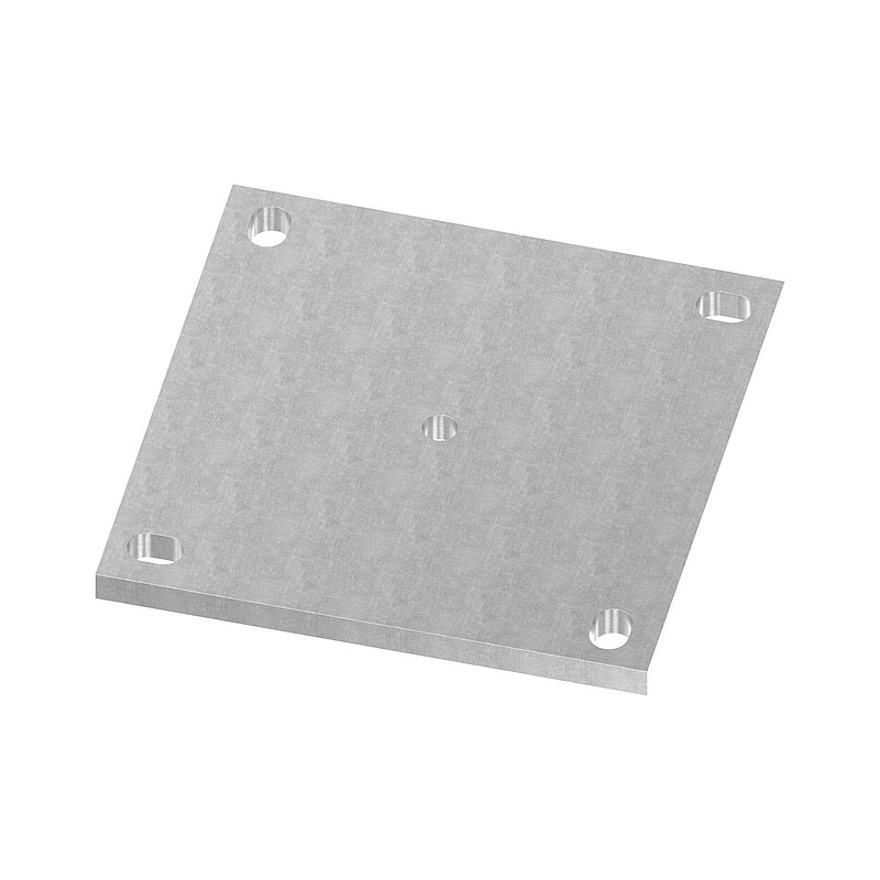 Plaque d'ancrage 200x200x12mm
