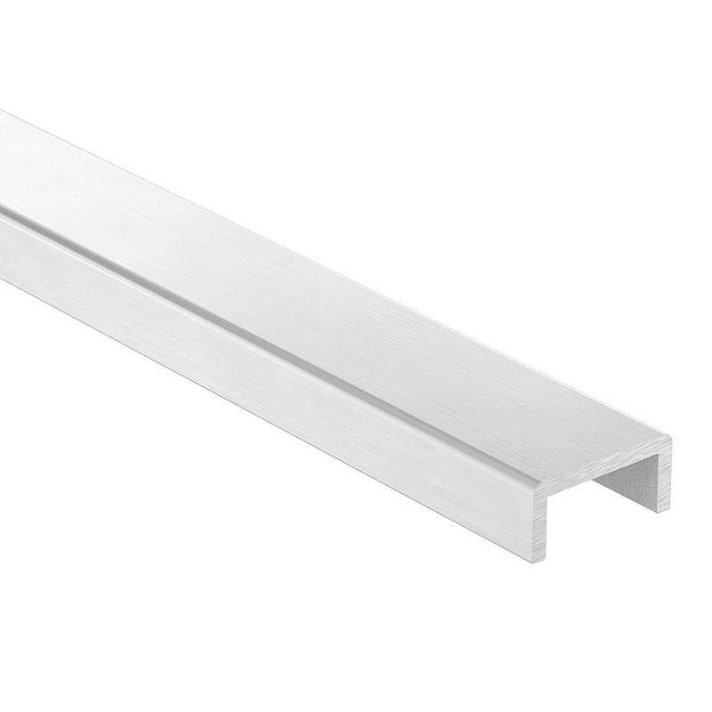 Aluminium-U-Profil, 30x14x3mm, L: 6000mm